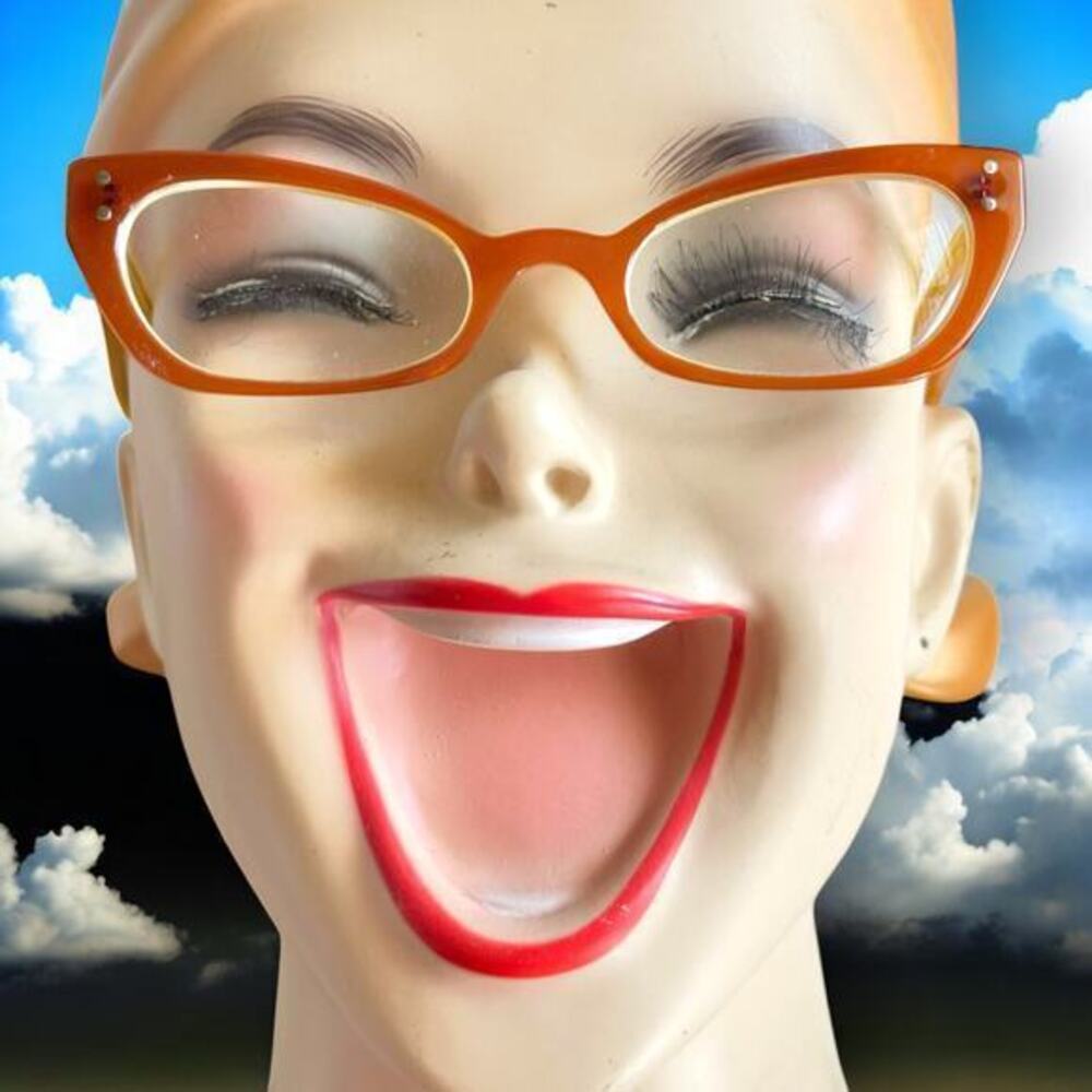 Red SELIMA OPTIQUE FULVIA P16 Cat Eye Reading Eyeglasses Frame 2012 Needs Lens